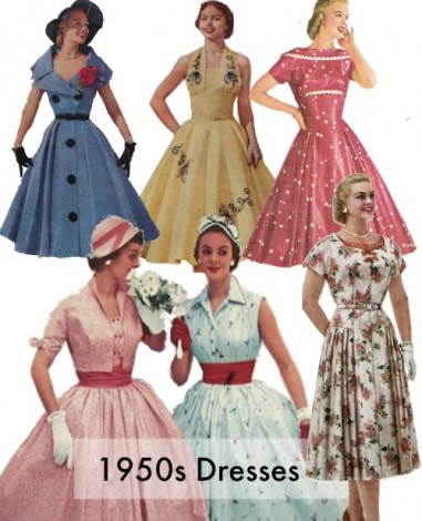 1950s vintage dresses