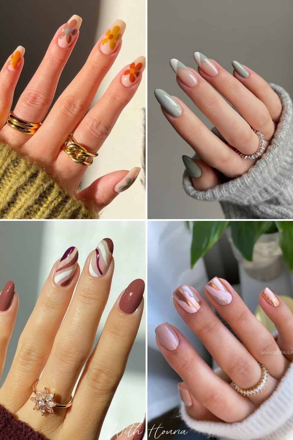 4 nail ideas for fall